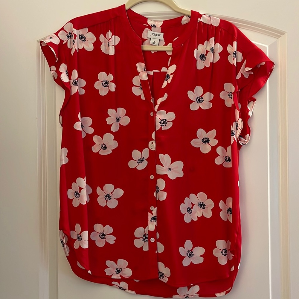 J Cree 100% Polyester top